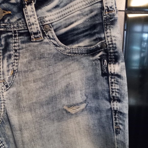 Silver-Jeans Suki Capri- Women's-SZ 27 - Picture 6 of 7